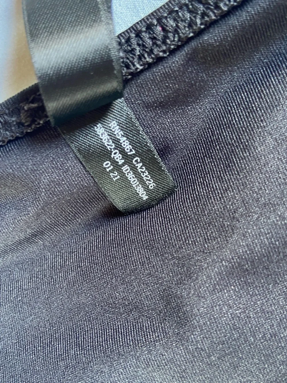 NWOT PINK Victoria's Secret Black High-Rise Bikini Bottom